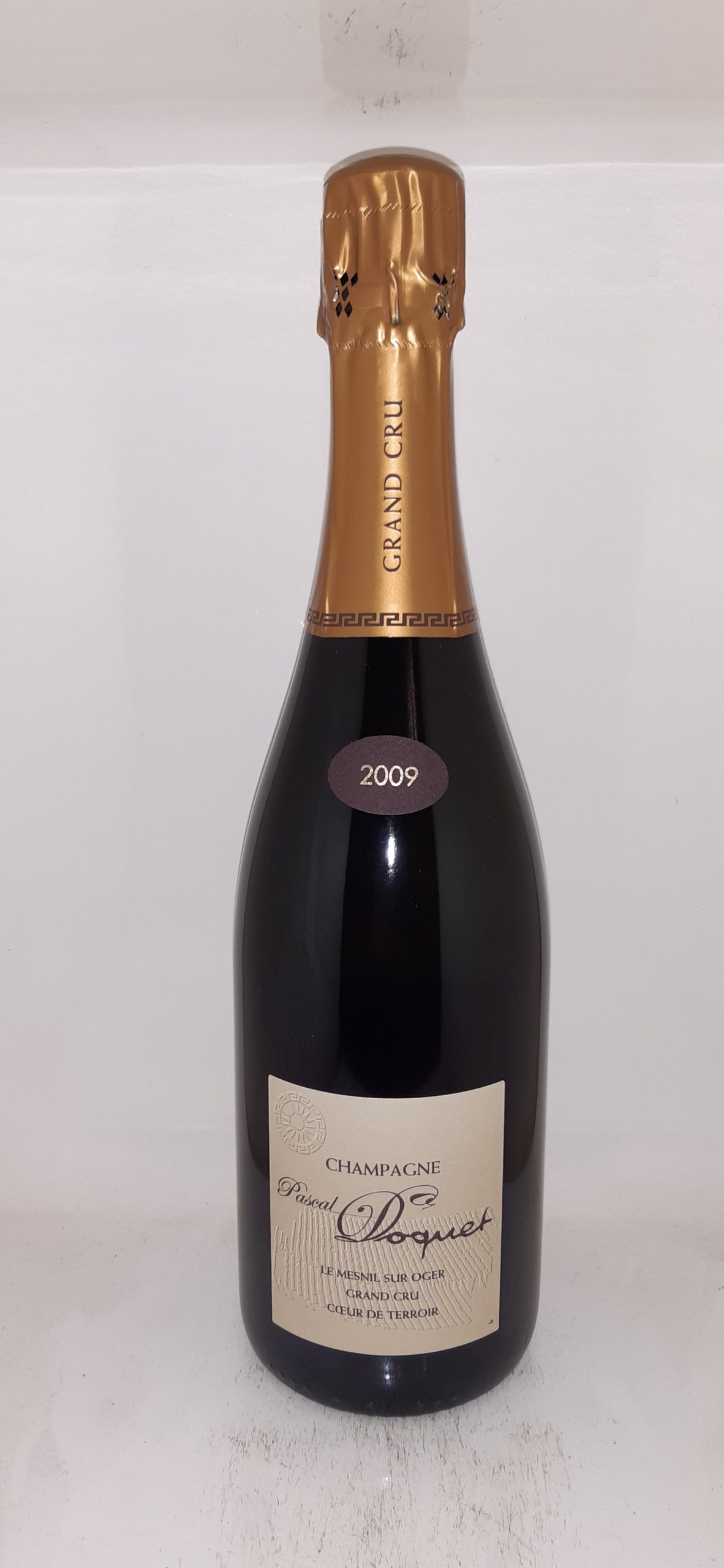 Champagne PASCAL DOQUET Le Mesnil sur Oger 2009 Blanc de Blancs Extra ...