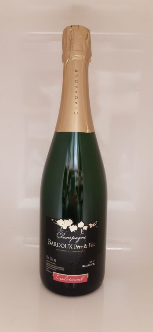 Champagne BARDOUX Père & Fils Traditionnel Brut 1er Cru – Cave des Sacres