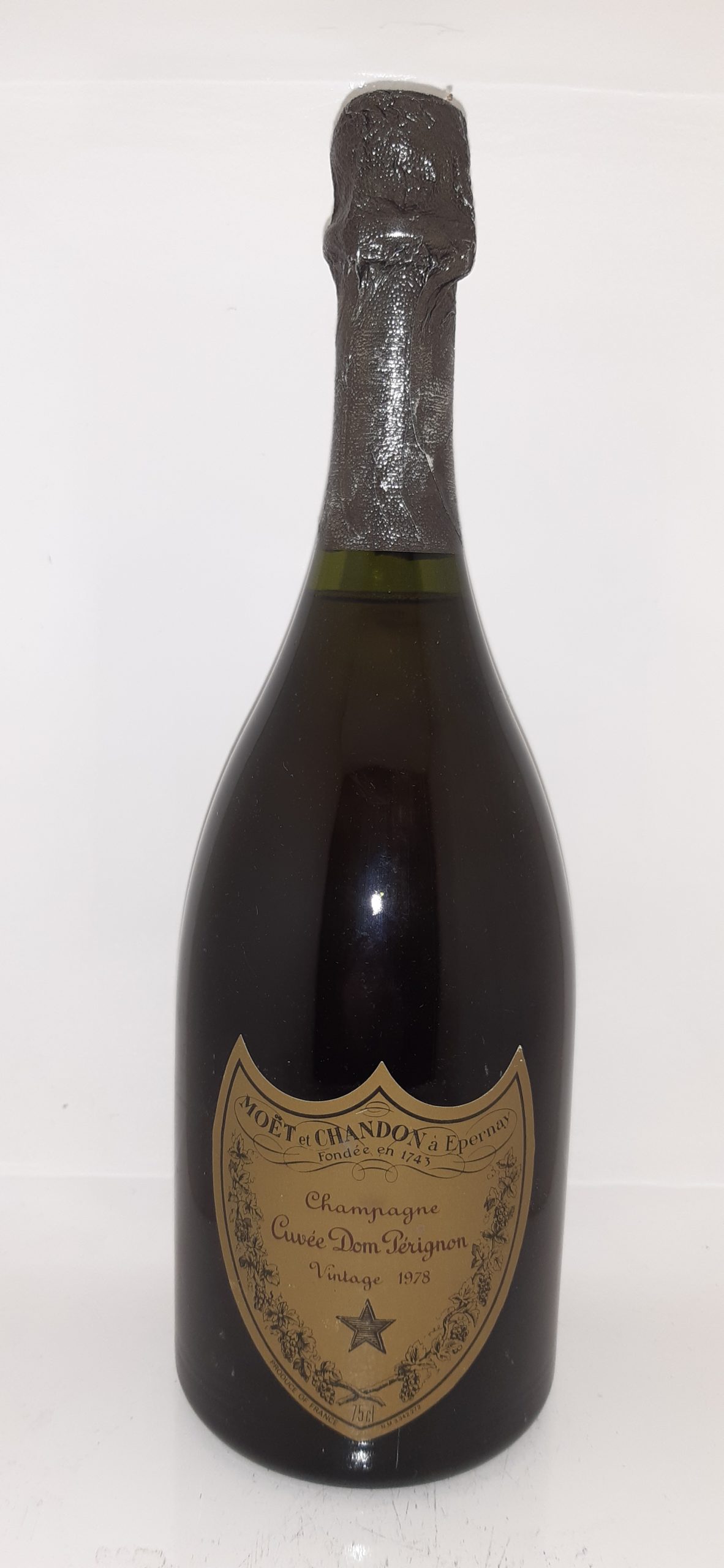 Champagne DOM PERIGNON Millésime 1978 Brut