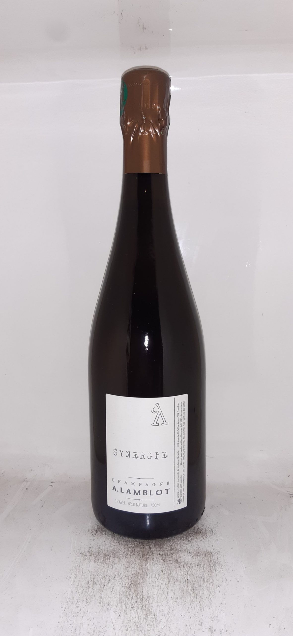 Champagne Alexandre LAMBLOT Synergie Brut NAture – Cave des Sacres